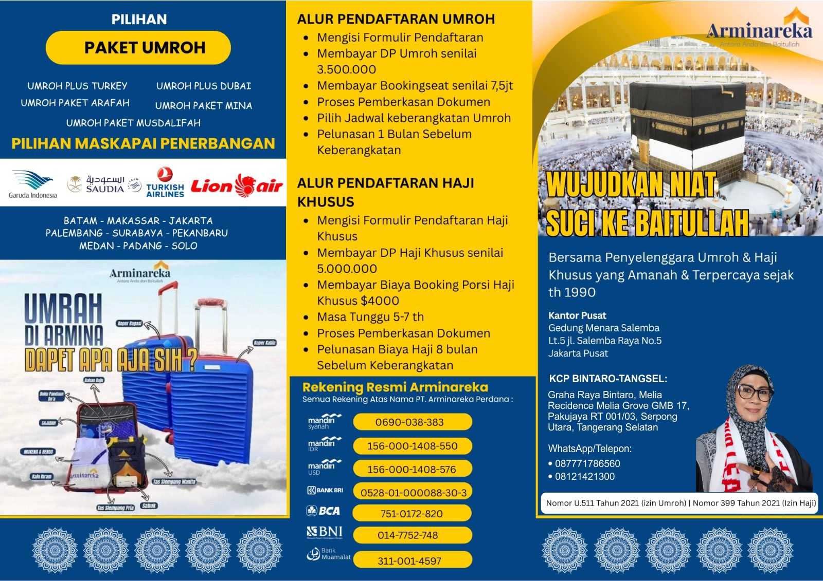 flyer Arminareka Bintaro1